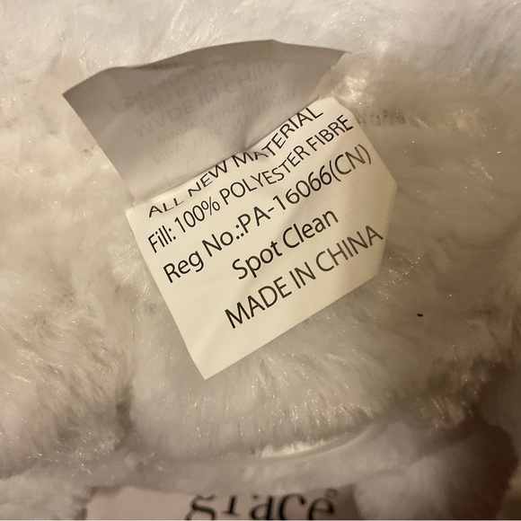 FAB NY: round white bunny with pink floppy bunny ears bank head slot on top head - Picture 8 of 8